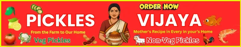 Pickles Vijaya Tasty Pickles In india